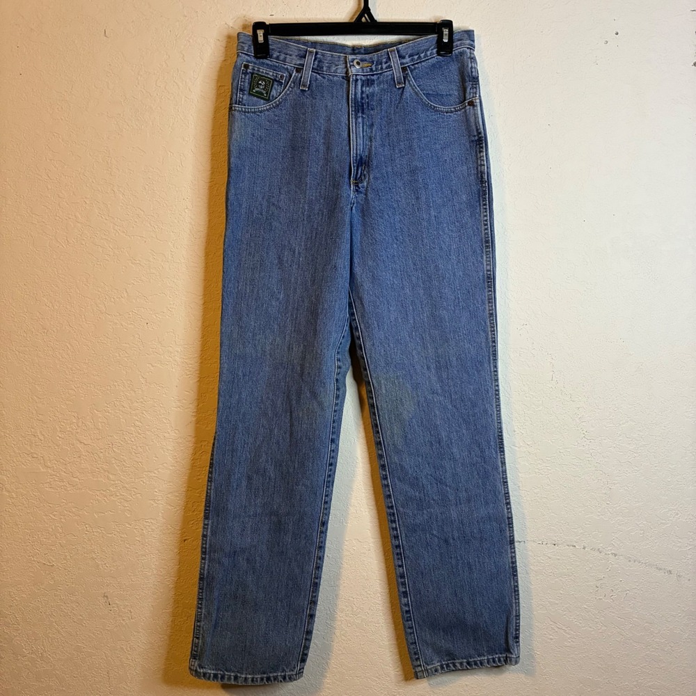 Cinch Green Label Mens Jeans 33x34 Medium Wash Original Fit Tapered Leg Cowboy